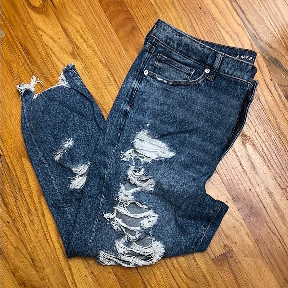 American Eagle Outfitters Ripped Denim Jeans
